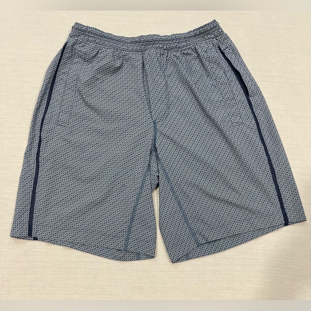 Lululemon Rare Lined 9” Pace Breaker Shorts Omega Wave Men Size Medium